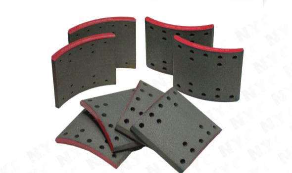 BRAKE SHOE, LINING (SET)