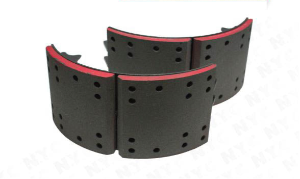 BRAKE SHOE LINED 4709ES2