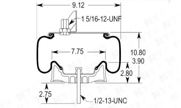 AIR SPRING ROLLING LOBE