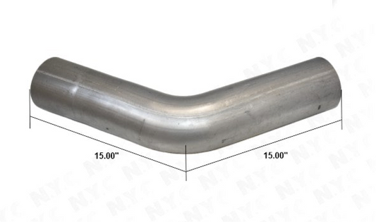 EXHAUST ELBOW - 45 DEGREE - 15in X15in  OD/OD