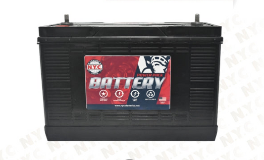 COMMERCIAL BATTERY, 1100 AMP, 12 VOLTS - 750 CCA