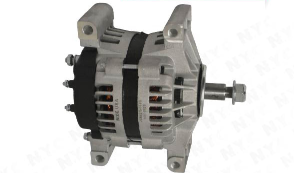 ALTERNATOR, 24SI 12V 160AMPS PAD MOUNT. R TERMINAL #10, I TERMINAL #10, B+ OUTPUT 5/16, POLARITY: NEGATIVE.