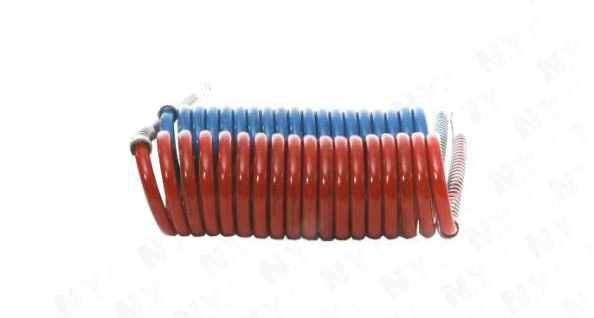 AIR COIL, SET 15 FT. RED & BLUE