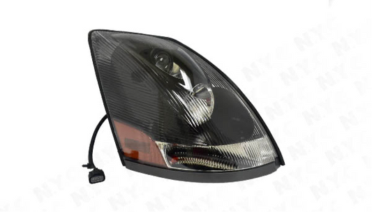 HEAD LAMP RH VLN HOUSING, BLACK..